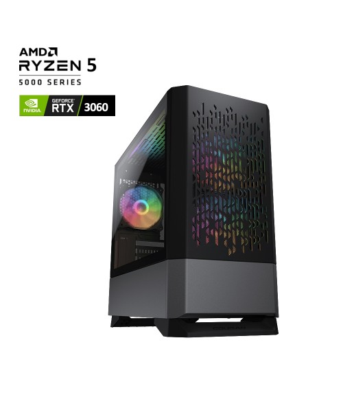 AMD Atomic Gaming PC Ryzen5 5600X RTX3060 1TB SSD 16G
