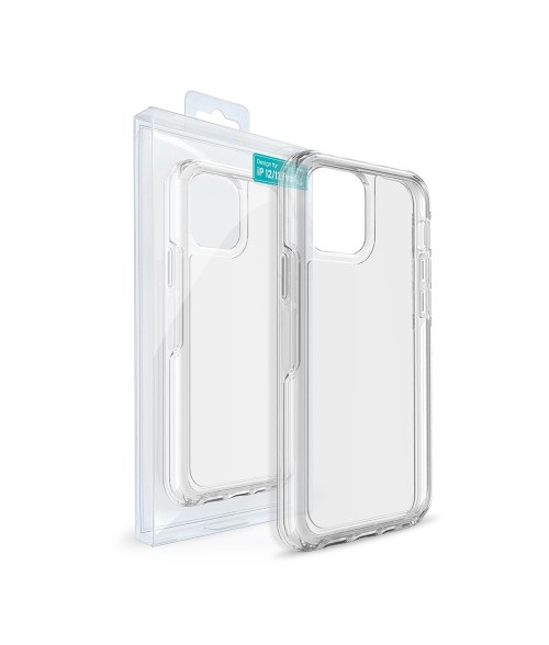 Clear Acrylic Shockproof Case Cover for iPhone 12 Pro Max