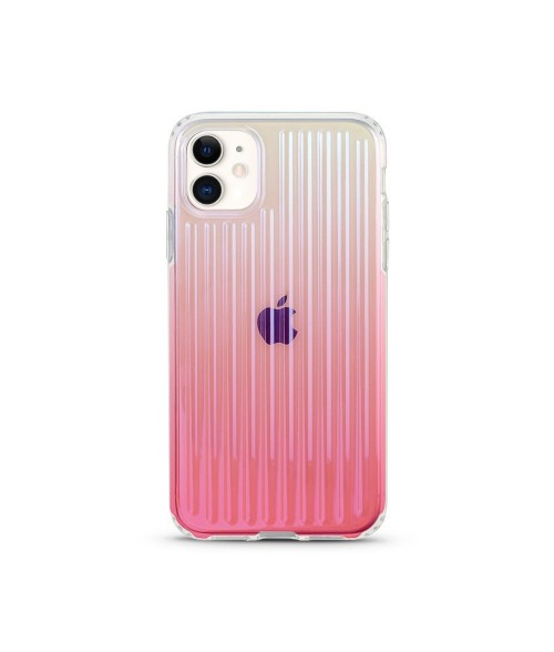 Hologram Aurora Laser Stripe Effect Case Cover for iPhone 12 / 12 Pro (6.1'')