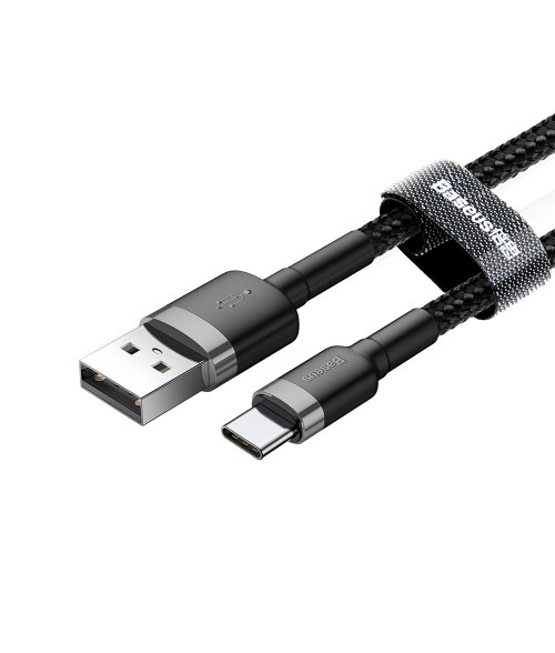 Baseus Cafule Fast Charge Type-C USB Data Charging Cable 2M