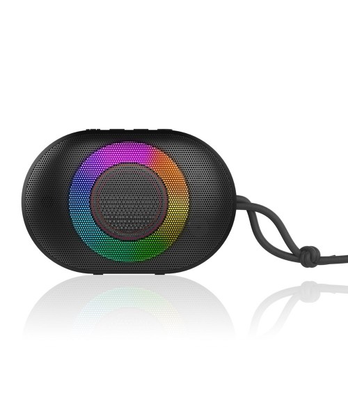 mbeat® BUMP B1 IPX6 Bluetooth Speaker Pulsing RGB Lights