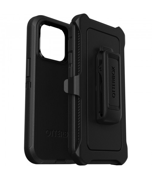 OtterBox Apple iPhone 14 Pro Defender Series Case - Black - 4X Military Standard Drop Protection, Multi-Layer Protection