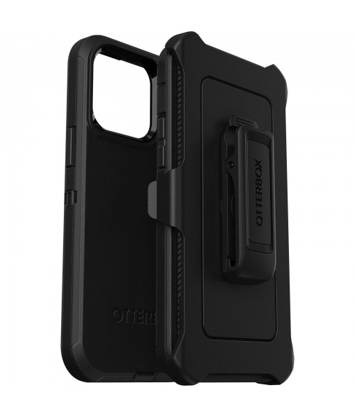 OtterBox Apple iPhone 14 Pro Max Defender Series Case - Black - 4X Military Standard Drop Protection, Multi-Layer Protection