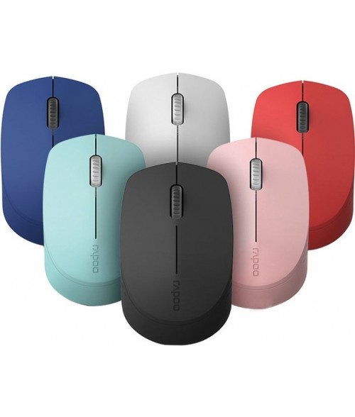 RAPOO M100 2.4GHz & Bluetooth 3 / 4 Quiet Click Wireless Mouse