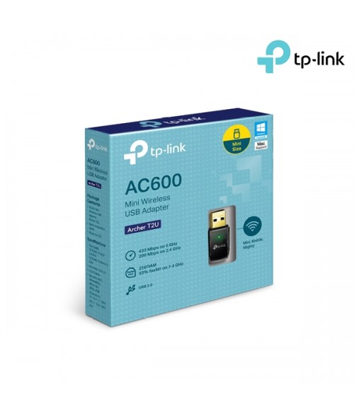 TP-Link AC600 Wireless Dual Band USB Adapter - Archer T2U V3