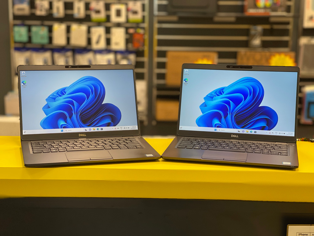 Two Laptops Ready For Data Backup